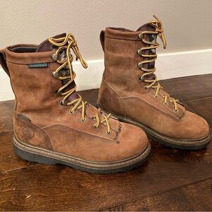 GEORGIA BOOT BOYS' INSULATED OUTDOOR WATERPROOF LACE-UP BOOTS